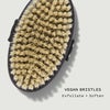 Dry Body Brush Vegan Bristles Exfoliate and Soften